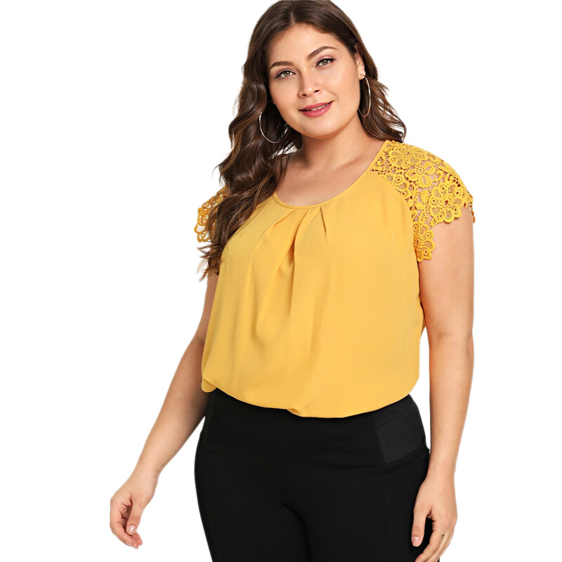 blusas tallas grandes fiesta